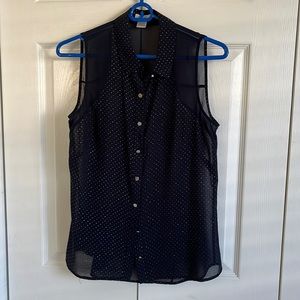 Cache Sleeveless Blouse